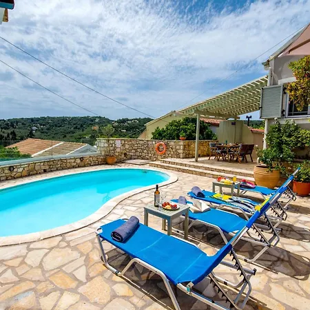 Loggos Seaview With Private Pool By Konnect