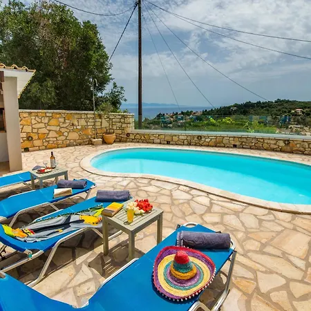 Loggos Seaview With Private Pool By Konnect * Longós